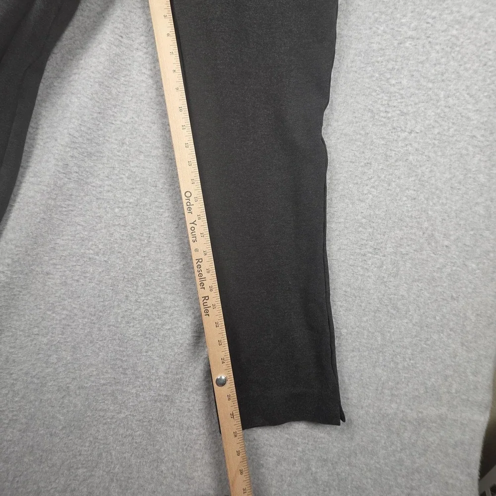 John Mark Pants Womens Large Gray Knit Ankle Slim Fit Stretch Pockets Casual - Picture 8 of 11